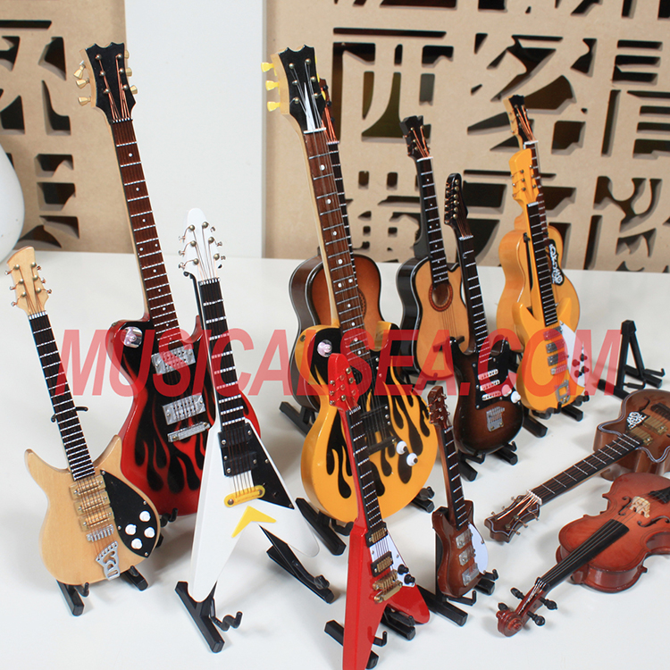 wooden Miniature guitar